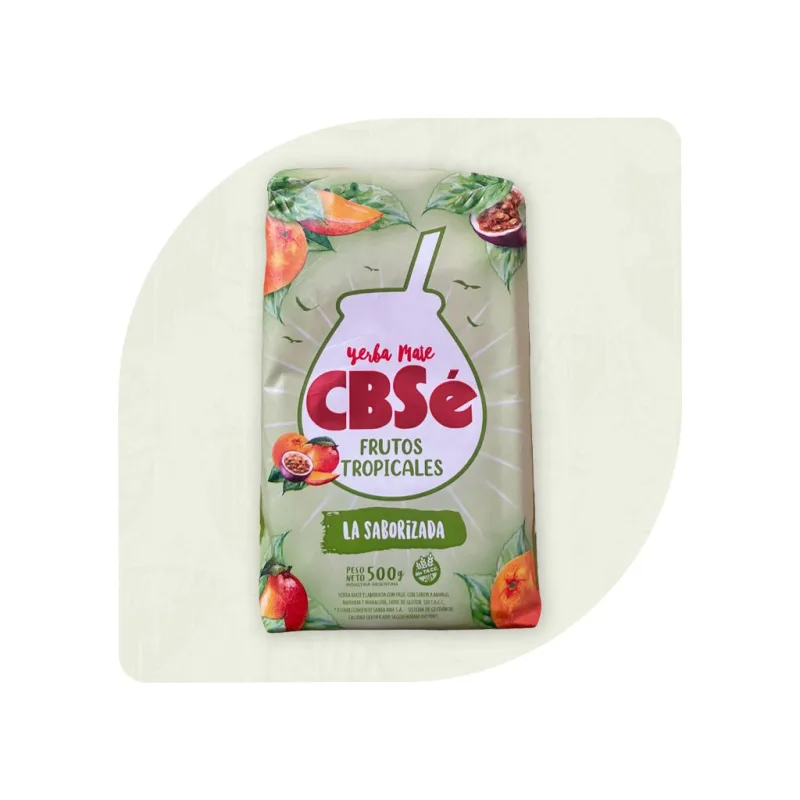 Yerba maté CBSe Frutos Tropicales 500g