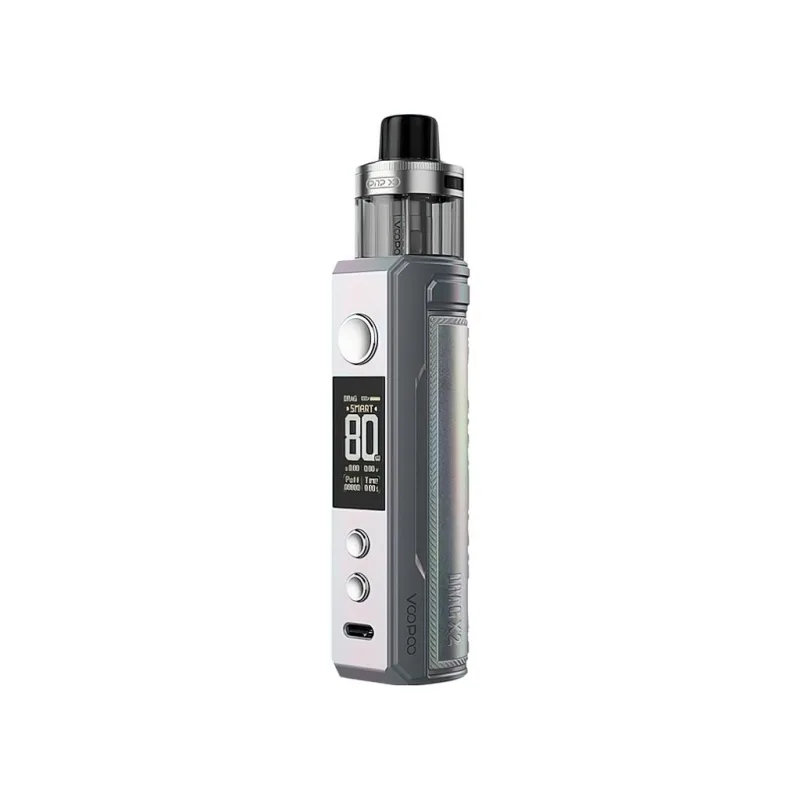 VooPoo Drag X2 - Pod Kit - 80W - Colorful Silver
