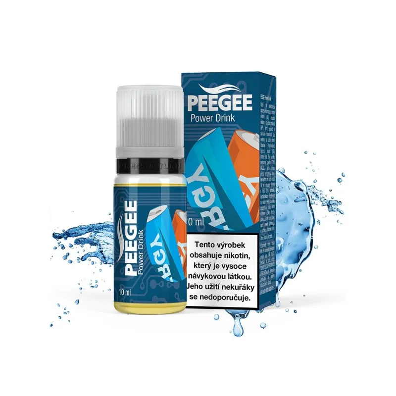 PEEGEE Energetický nápoj 12mg