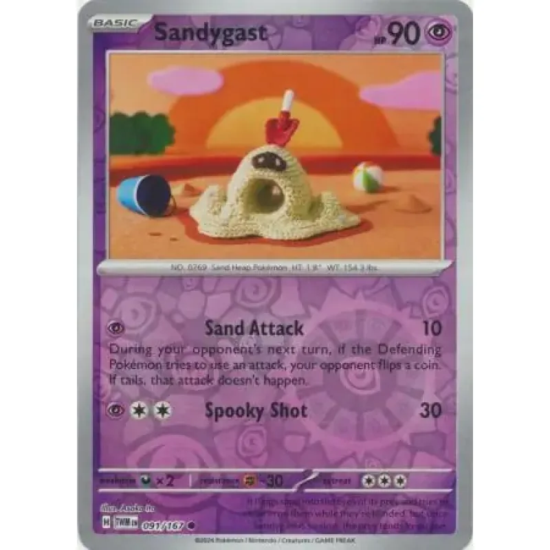 Sandygast (TWM 091) - REVERSE HOLO