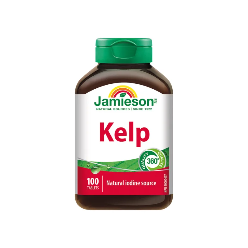 JAMIESON Kelp mořské řasy 650 mcg tbl.100