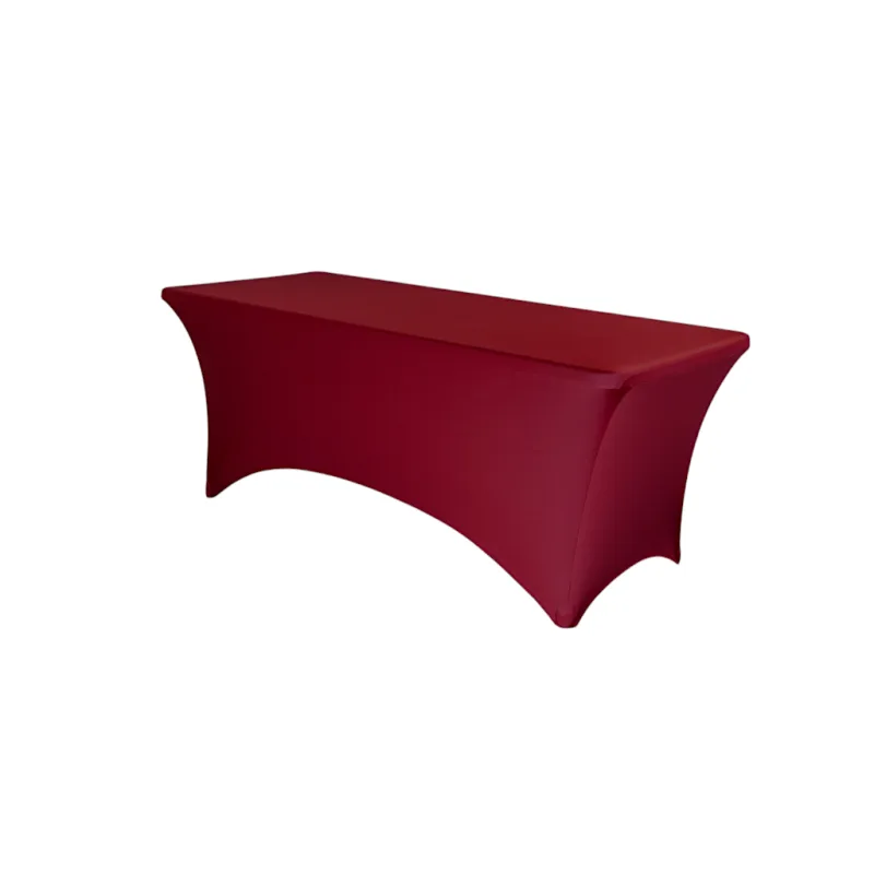 TENTino Elastick&yacute; potah EXTREME na skl&aacute;dac&iacute; stůl 150-152x76 cm V&Iacute;CE BAREV Barva ubrusu: V&Iacute;NOV&Aacute; / CLARET