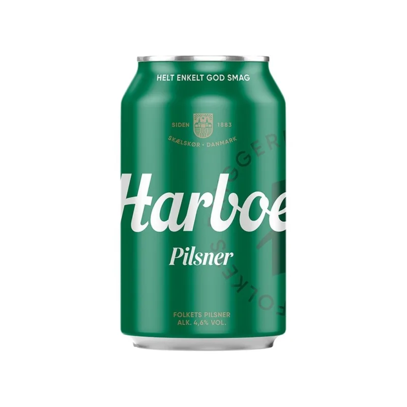 Harboe Pilsner světlé pivo 4,6% 0,33 l