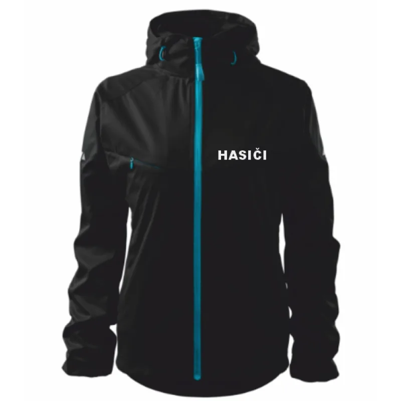 Černá dámská bunda pro hasiče