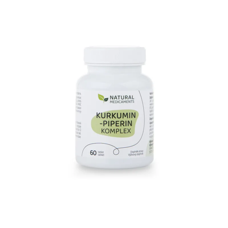 Kurkumin-piperin komplex 60 tbl. NATURAL MEDICAMENTS