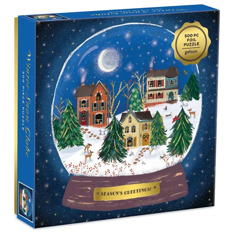 Puzzle Joy Laforme: Zimná snehová guľa