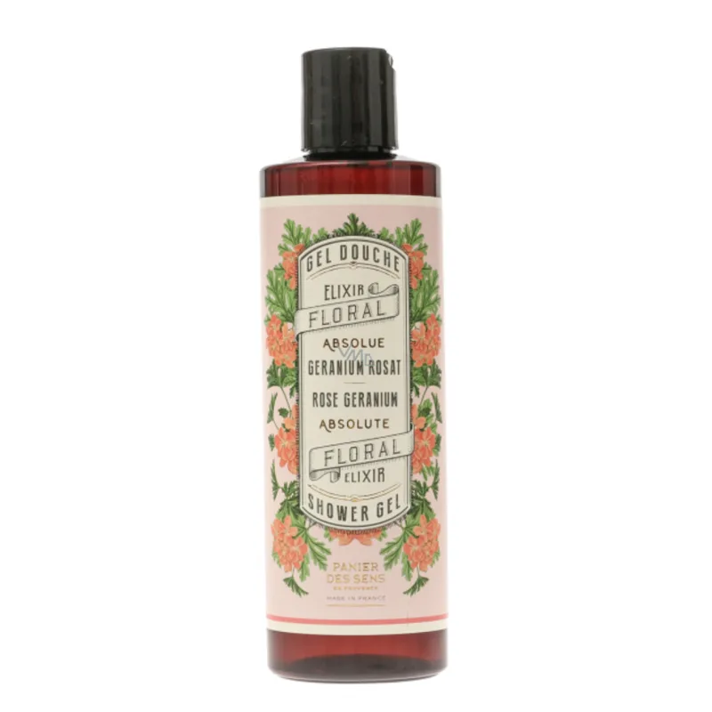Panier des Sens Růže a Muškát sprchový gel 250 ml