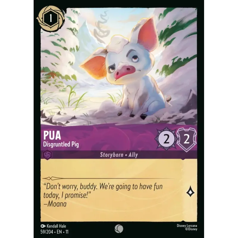 Pua - Disgruntled Pig - foil