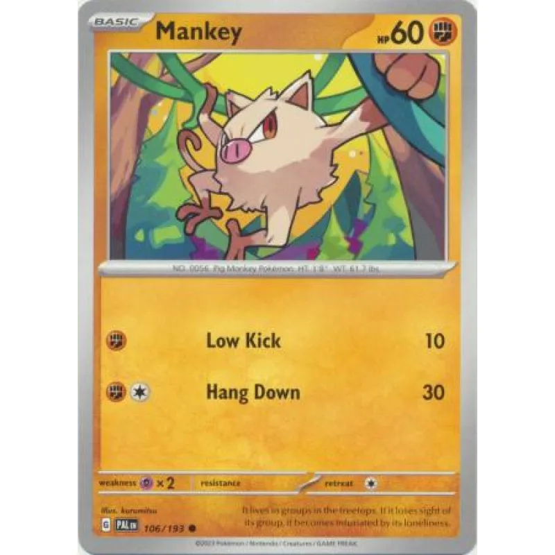 Mankey (PAL 106)