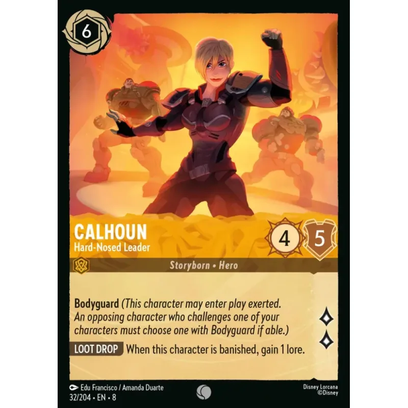 Calhoun - Hard-Nosed Leader