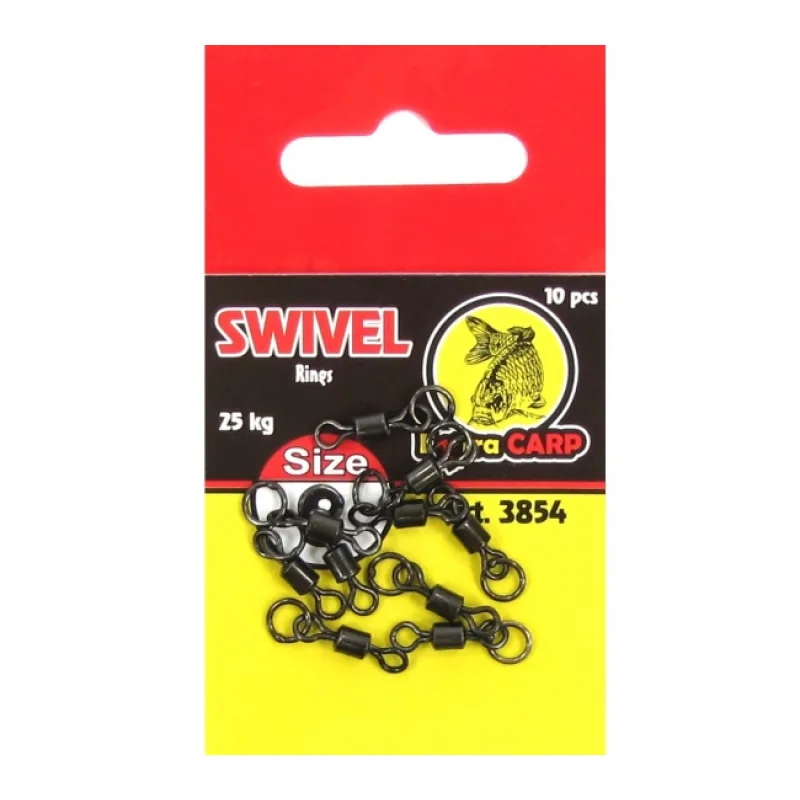 Extra Carp Obratlík s Krúžkom veľ.8/10ks/25kg