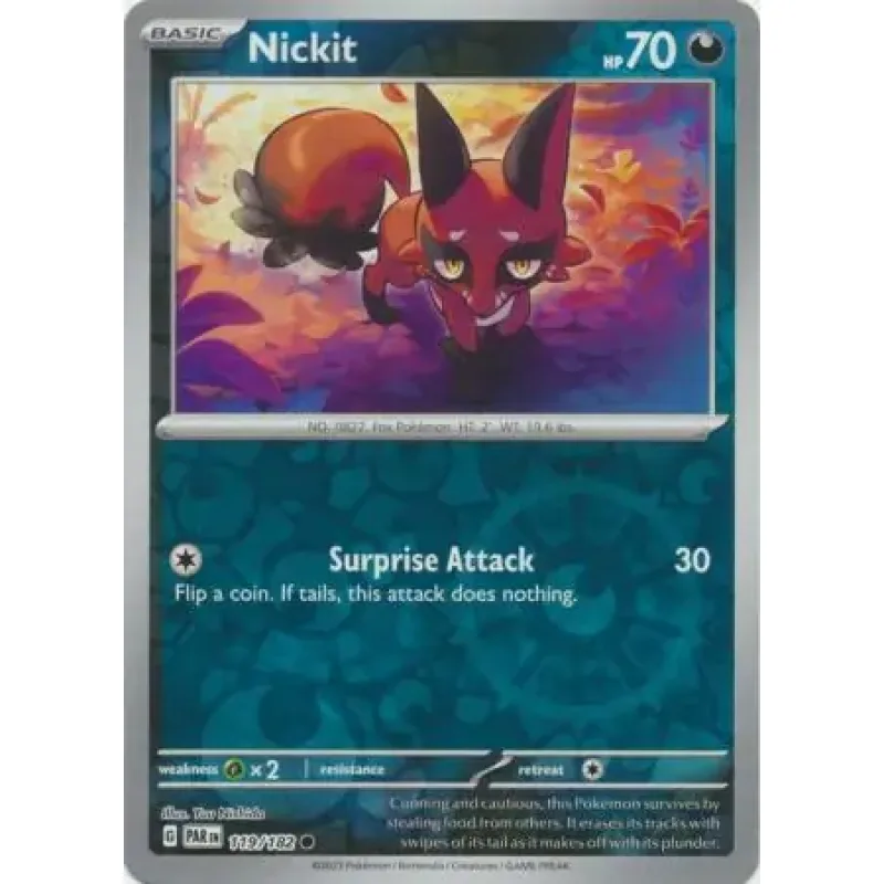 Nickit (PAR 119) - REVERSE HOLO