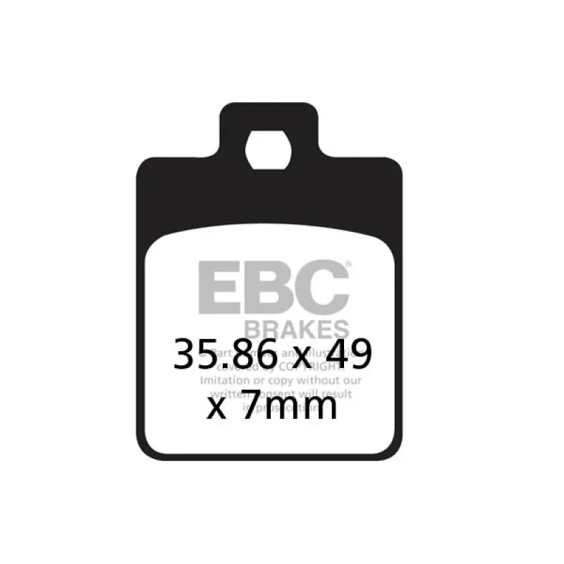 Brzdové destičky EBC SFAC260