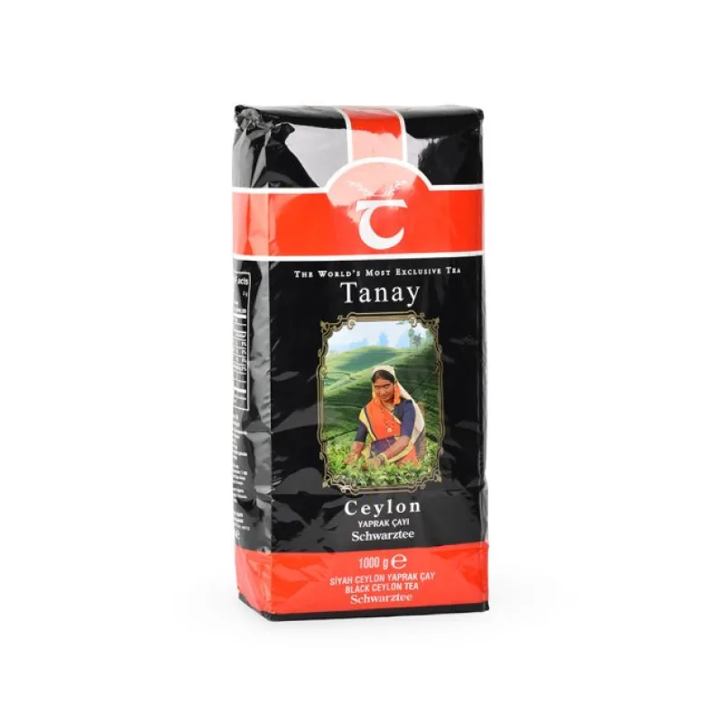 Černý čaj Tanay Ceylon Gold A Kalite Yaprak Cay OP1