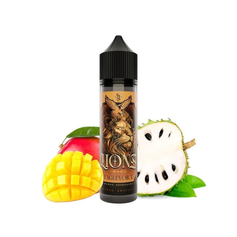 Lions Juice - S&V - Eaglevoice (Mango a Graviola) - 10ml  Mango, Graviola
