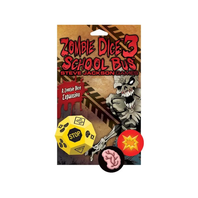 Zombie Dice 3 School Bus