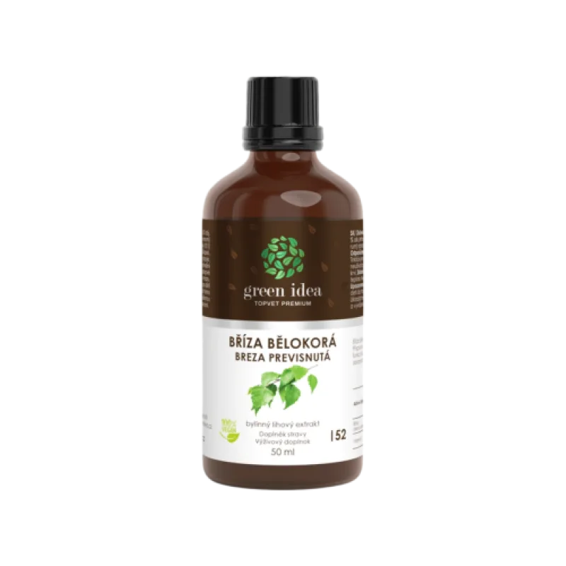 Breza previsnutá tinktúra – kvapky 50 ml – Green idea