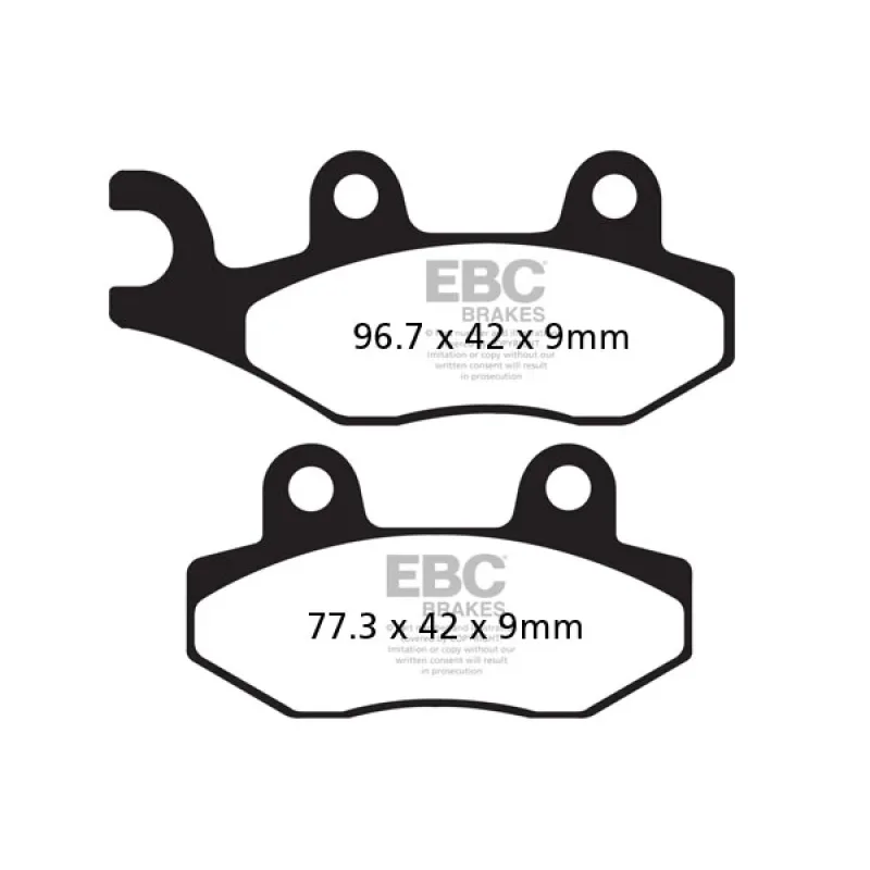 Brzdové destičky EBC SFAC228