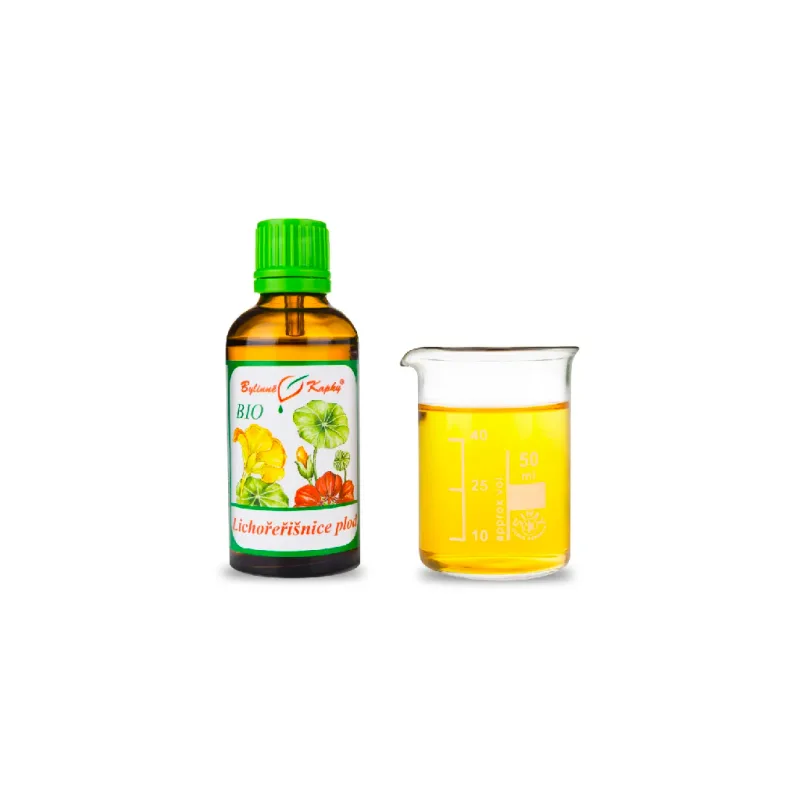 LICHOŘEŘIŠNICE PLOD BIO - bylinné kapky - tinktura 50 ml BYLINNÉ KAPKY