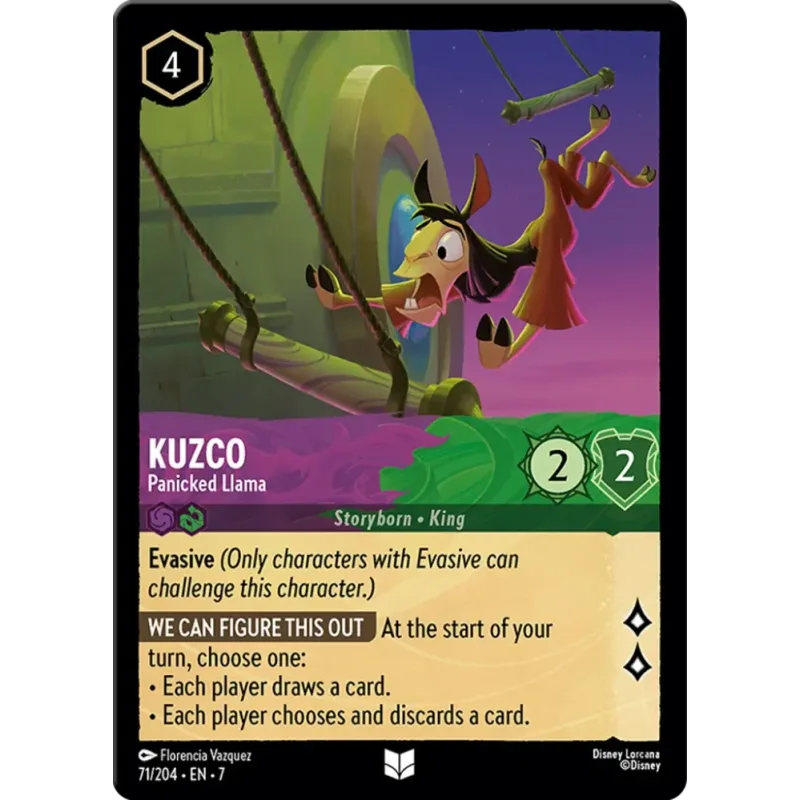 Kuzco - Panicked Llama