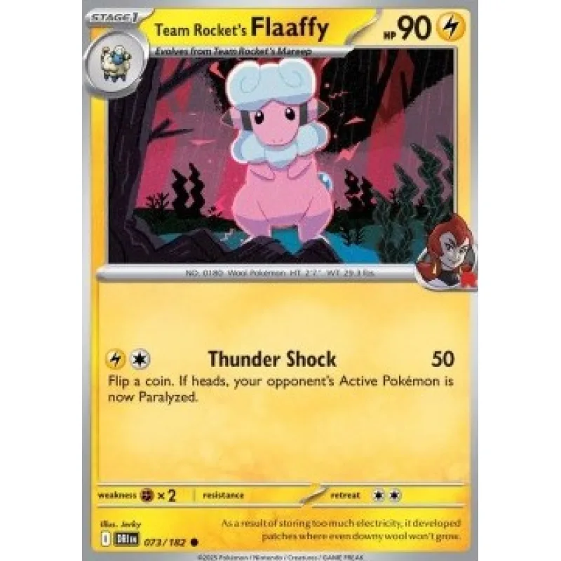 Team Rocket's Flaaffy (DRI 073)