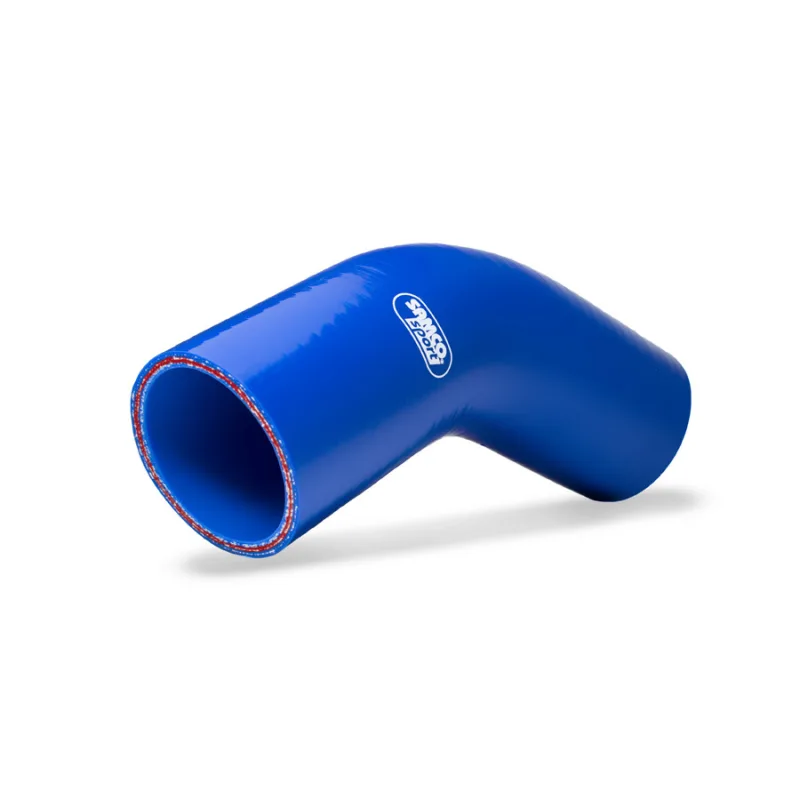 Samco Sport Xtreme teplotně odolné silikonové koleno 45° s vnitřním průměrem 11 mm, barva matná černá (classic)
