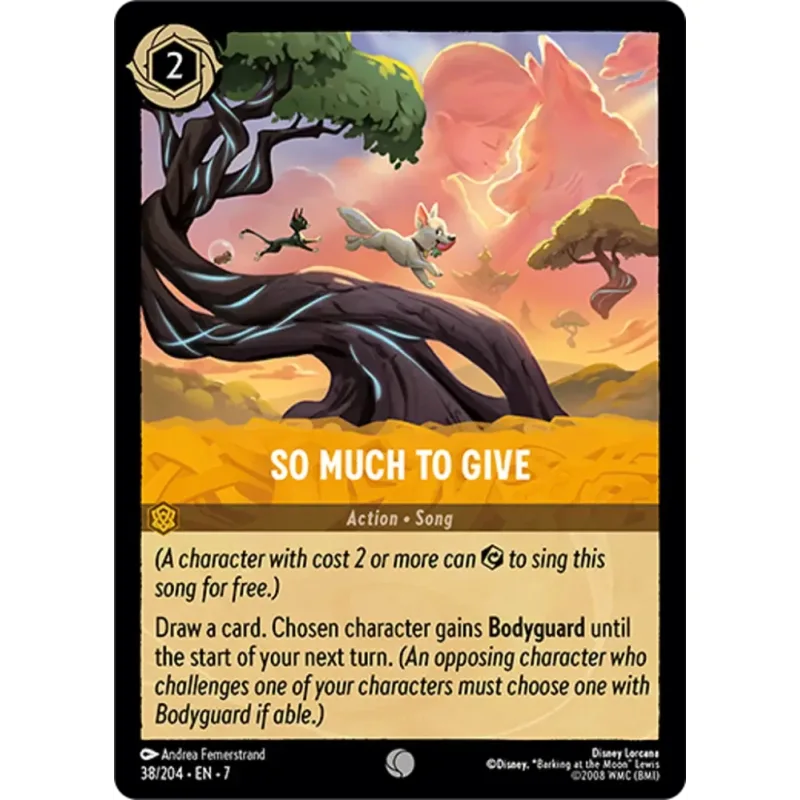 So Much To Give - foil