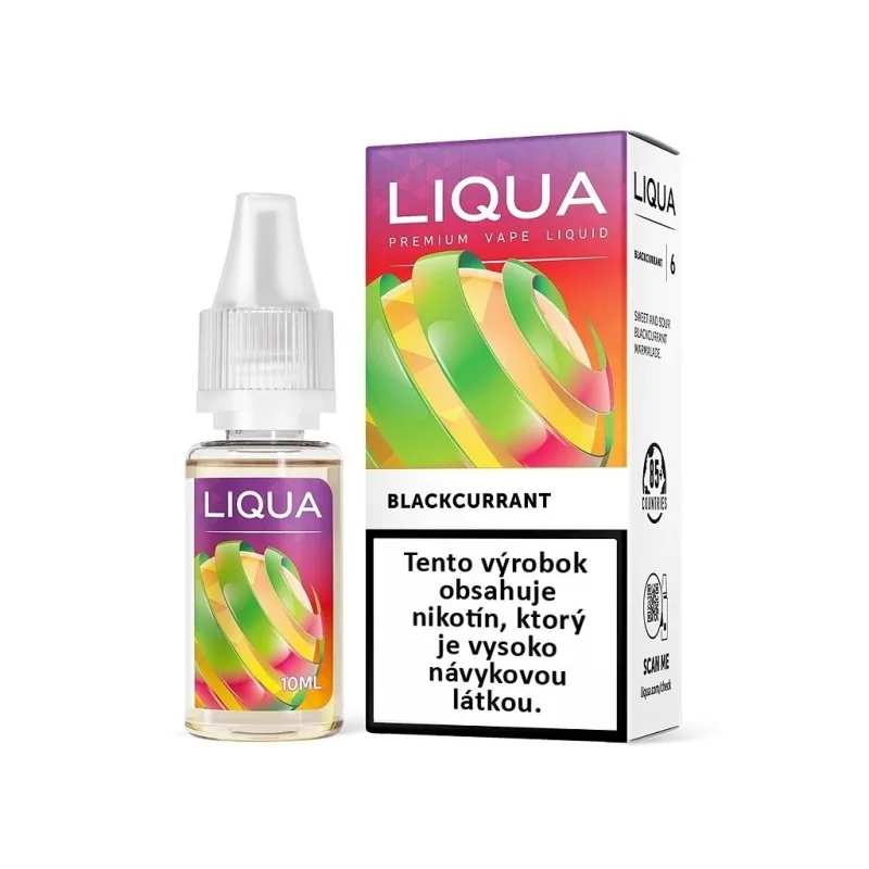 Liqua Elements SK - Blackcurrant - Černý rybíz - 10ml - 6mg