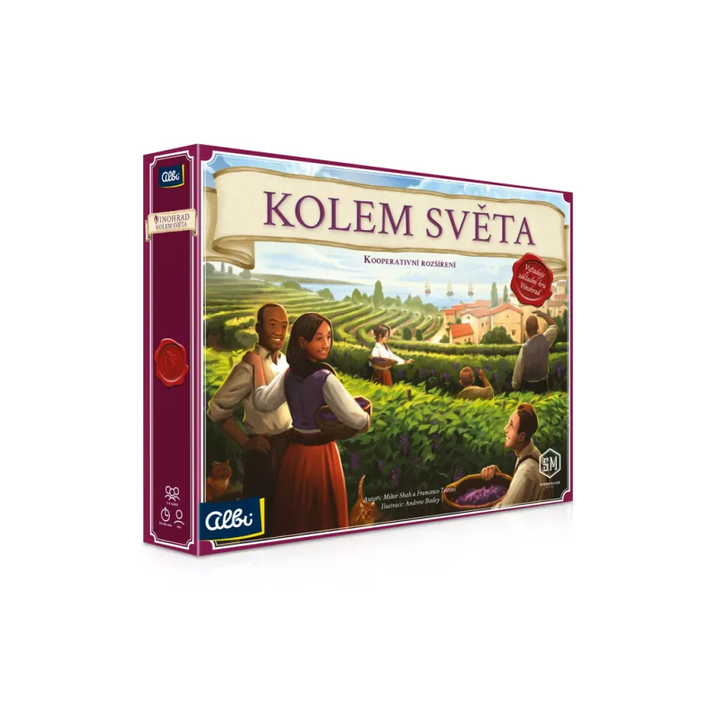 Vinohrad: Kolem světa  Viticulture World: Cooperative Expansion CZ