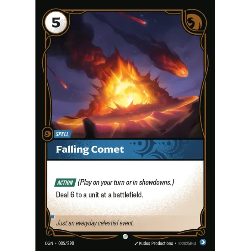 Falling Comet