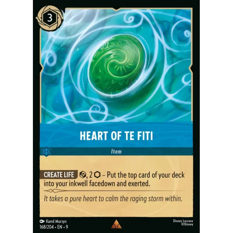 Heart of Te Fiti - foil