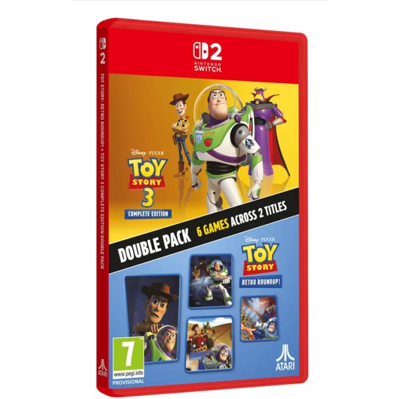 Toy Story: Retro Roundup! + Toy Story 3: Complete Edition Double Pack - Nintendo Switch 2