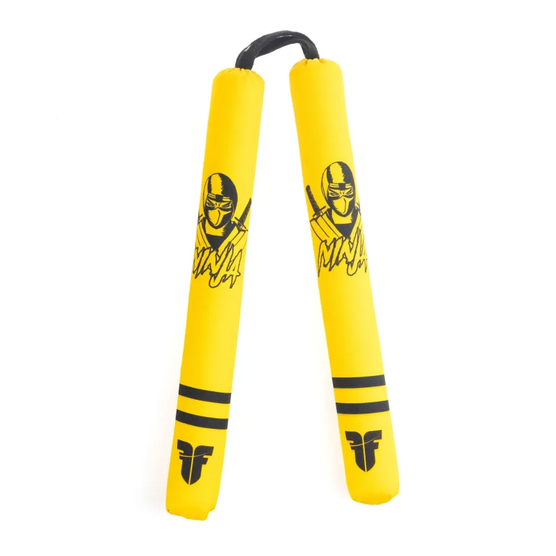 Fighter Soft Ninja nunchaku - žlutá