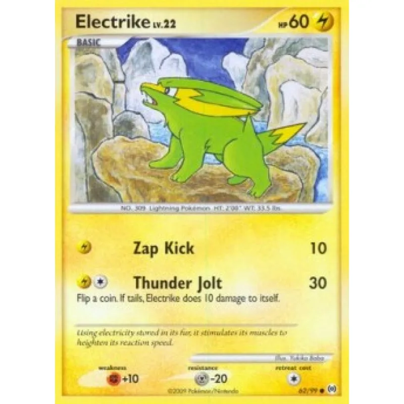 Electrike Lv.22 (AR 62) - LIGHT PLAYED
