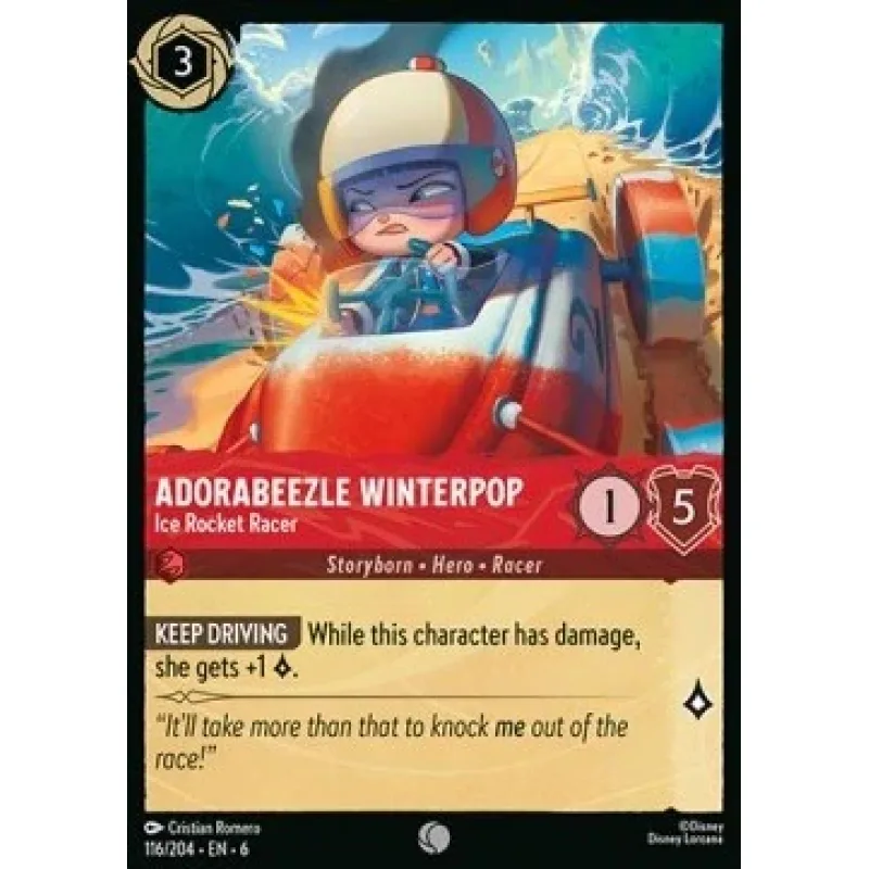 Adorabeezle Winterpop - Ice Rocket Racer - foil