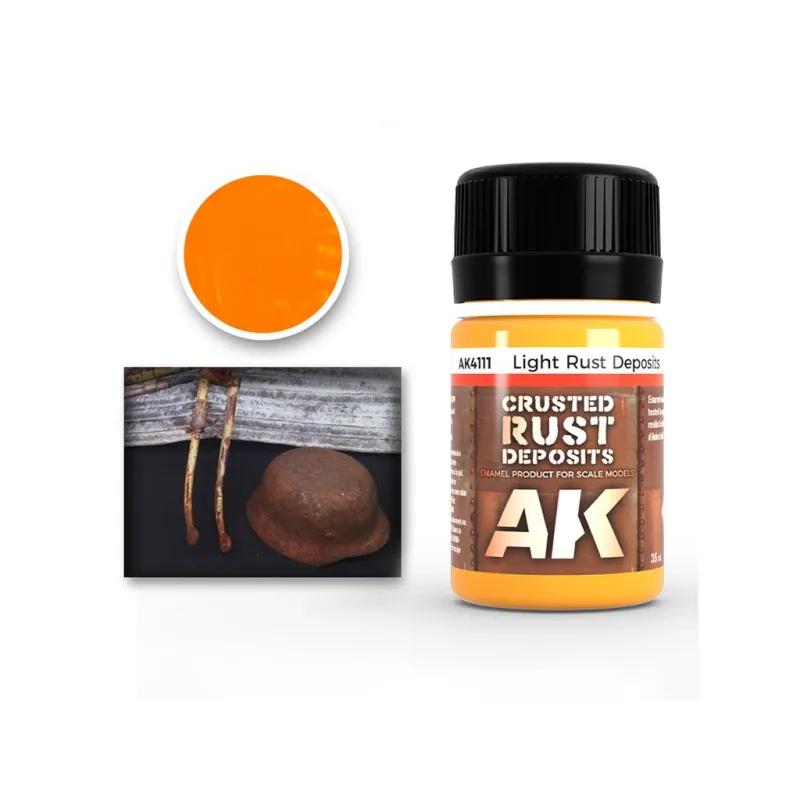 AK Interactive AK4111 LIGHT RUST DEPOSIT (35ml)