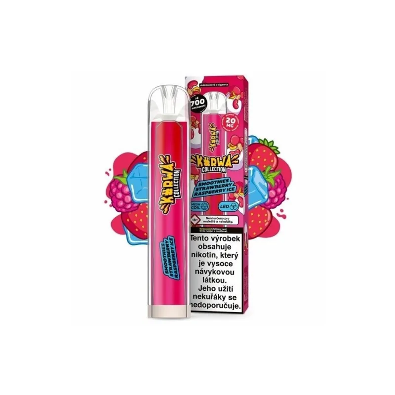 Kurwa Collection - 20mg - Smoothie Strawberry Raspberry ICE