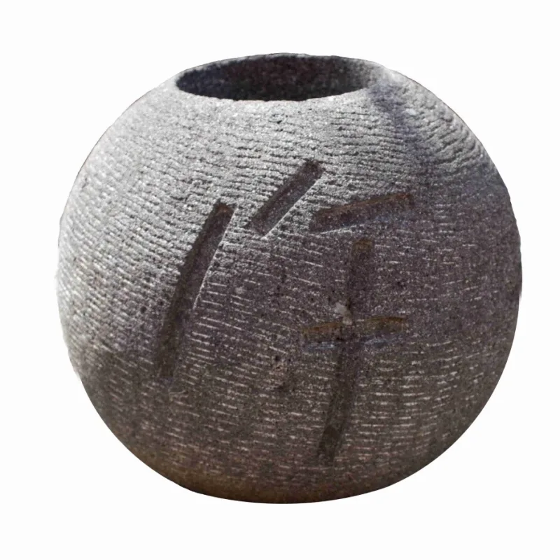 Tsukubai 34 cm - láva