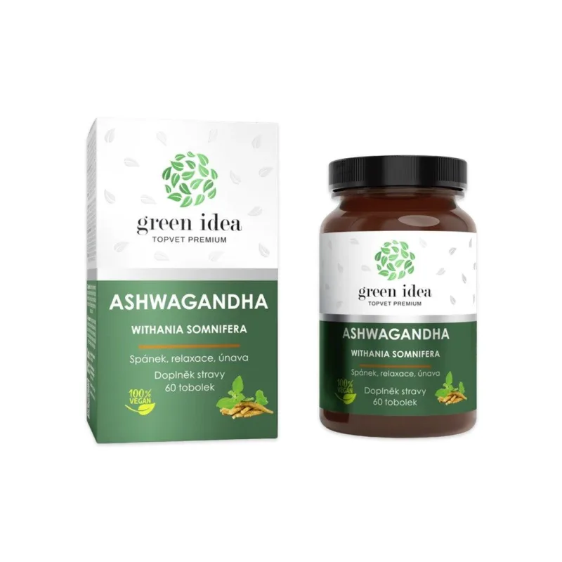 Green idea Ashwagandha tobolky 60 ks