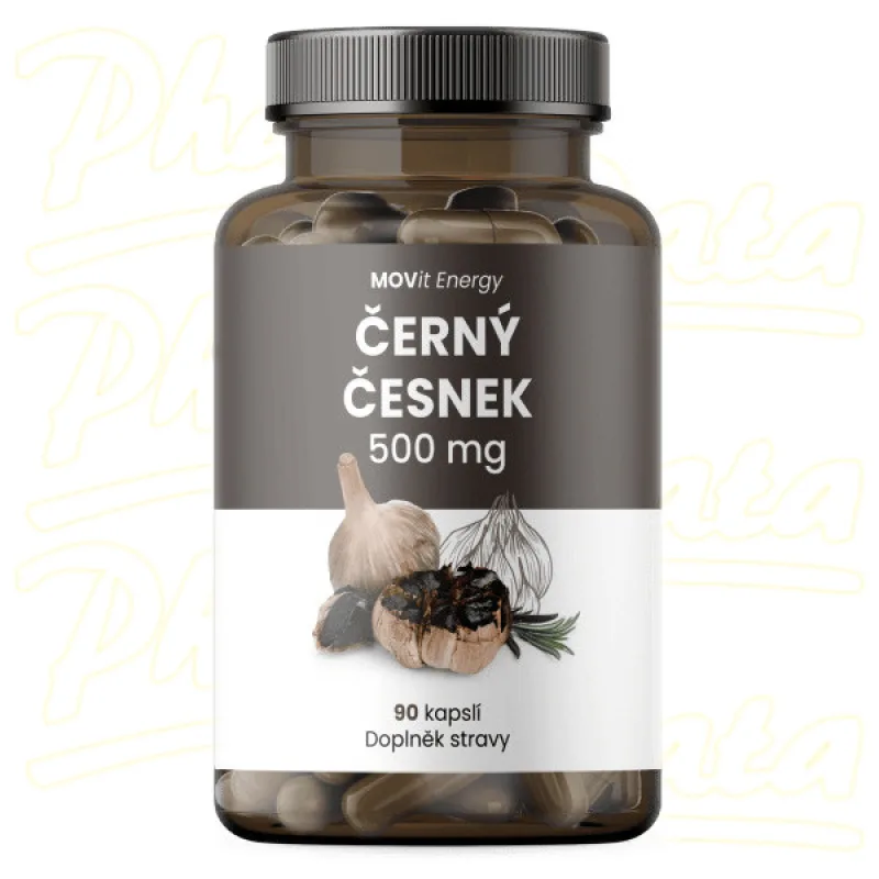 MOVit Černý Česnek 500mg cps.90
