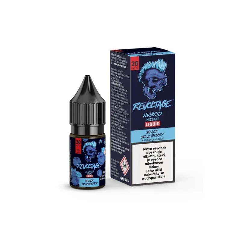 Revoltage Black Blueberry 20mg 10ml  Svěží borůvky