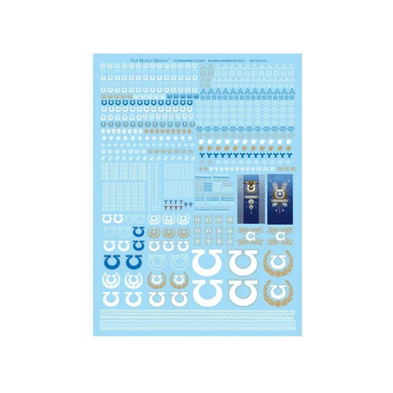Ultramarines Legion Transfer Sheet