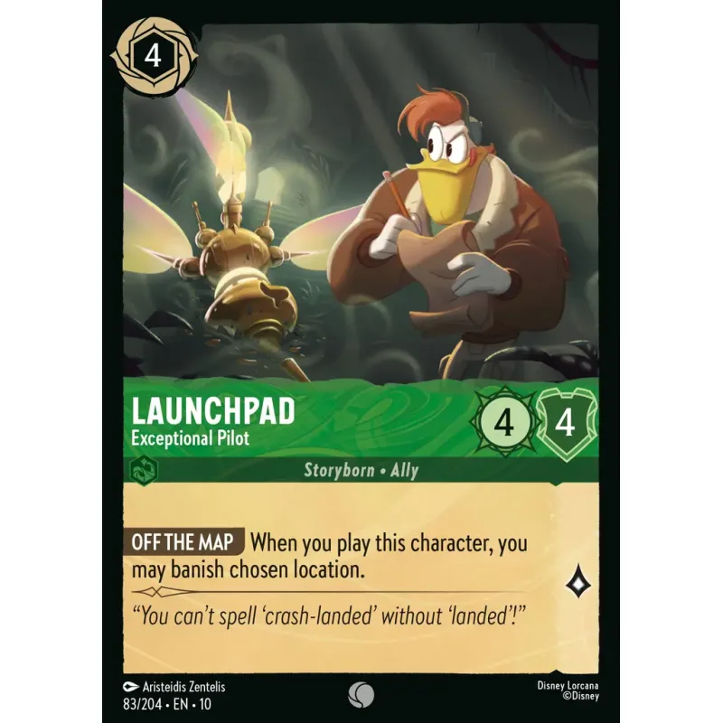 Launchpad - Exceptional Pilot - foil