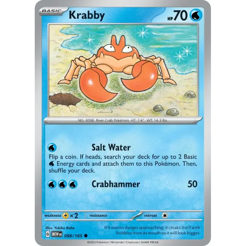 Krabby (MEW 098)