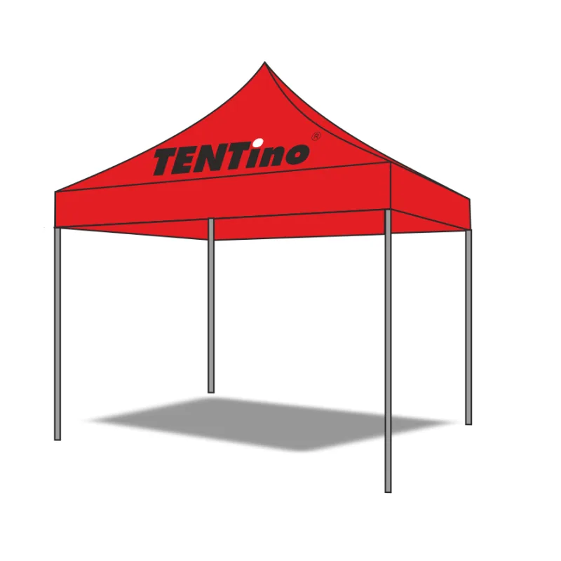 TENTino Střecha 3x9 m s vlastn&iacute;m potiskem Plachtovina - gram&aacute;ž: polyester 300 g/m2