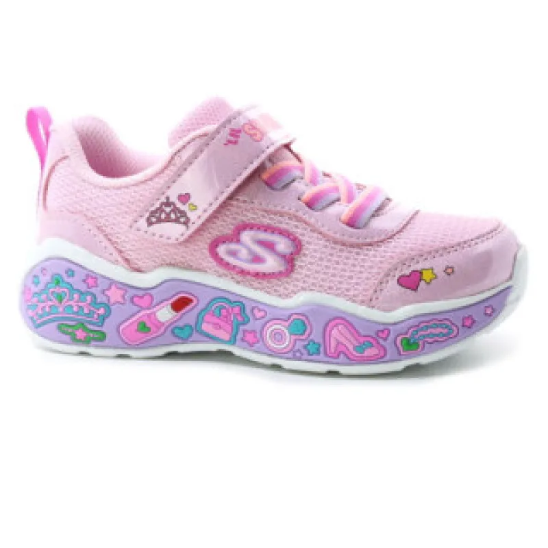 SKECHERS 303158N/LPMT Fun Squad růžová, dětské tenisky