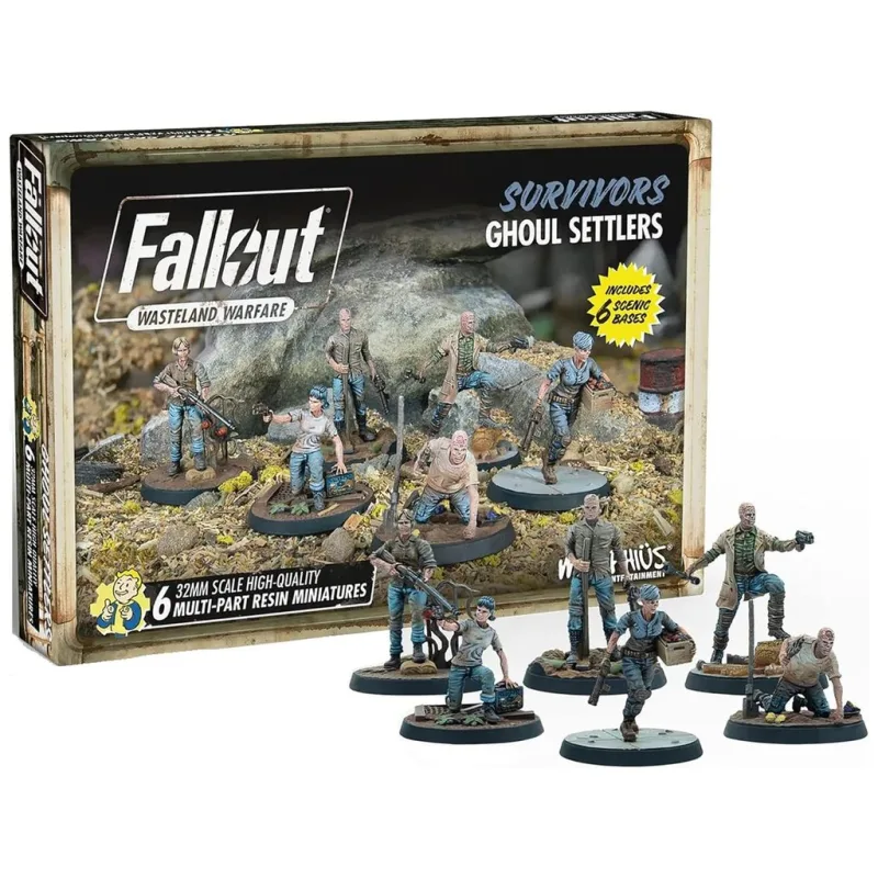Fallout: Wasteland Warfare - Survivors: Ghoul Settlers (The Slog)