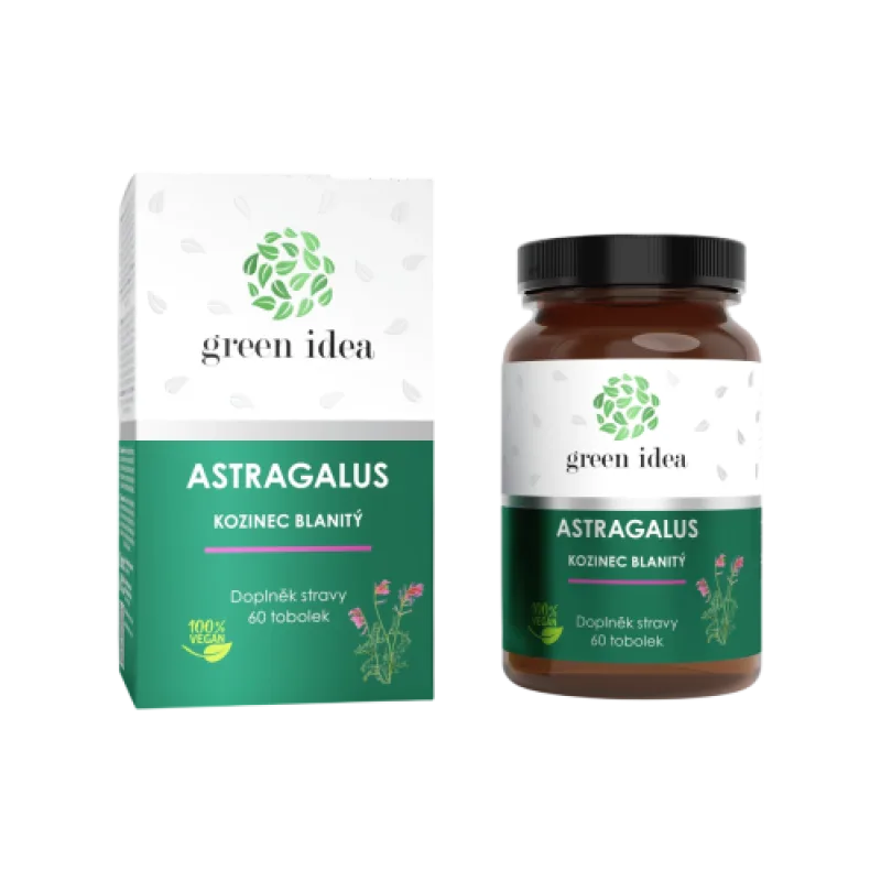 Astragalus – Kozinec blanitý – kapsuly 60 ks – Green idea