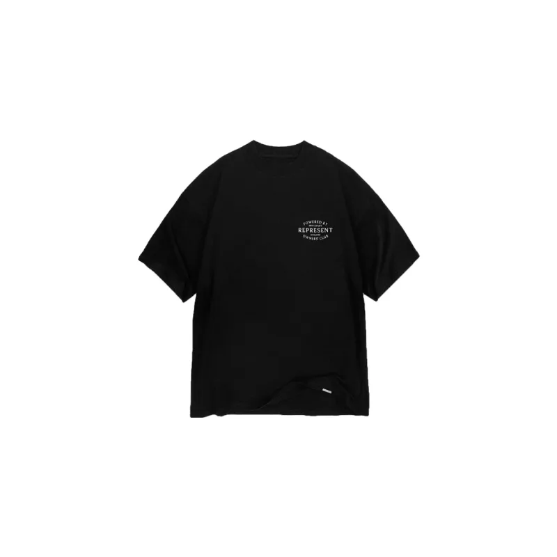 Represent Owners Club Stamp T-Shirt - Jet Black