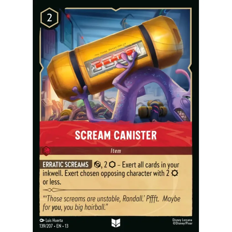 Scream Canister